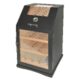 Humidor na doutníky Angelo Cabinet Carbon 150D, 36x37,5x63cm, II. jakost - Humidor na doutnky Cabinet Carbon s kapacitou cca 150 doutnk (v zvislosti na velikosti). Atraktivn uzamykateln humidor v ern barv m povrch v matnm proveden. Horn odklpc vko a eln dvka s chromovm madlem jsou prosklen temperovanm sklem. Dky zmku se dvma kli je tento humidor tak vhodn pro pouit v gastro provozech nebo kuckch klubech. Prostor pro doutnky tvo ti pevn fochy z cedru a jedna vyndavac pihrdka s pepkou, kter je umstna v horn sti. Ve spodn sti humidoru najdeme prostor s oprkou pro uskladnn lhv s vam oblbenm drinkem. Doutnky je mon skladovat po jednotlivm kuse nebo tak po celm balen. Humidor je vybaven vmnnm digitlnm vlhkomrem a tymi polymerovmi zvlhovai, kter se umst do prostoru v humidoru pomoc piloench suchch zip s lepc pskou. Digitln vlhkomr je napjen 1x knoflkovou bateri CR 2032 3 V. Na displeji zobrazuje aktuln vlhkost v humidoru (%) a teplotu (C nebo F). Vnitek humidoru je vyloen cedrovm devem, kter prospv skladovn doutnk. Pokrbn povrchu na kterm je humidor postaven, zabrauj plstn podloky, ktermi je vybaven spodn st humidoru.

Celkov rozmry humidoru ( x H x V): 360 x 375 x 630 mm
Prostor pro doutnky - vnitn foch ( x H x V): 295 x 30 x 100 mm
Vnitn rozmry vyndavac pihrdky ( x H x V): 285 x 195 x 20 mm
Prmr otvoru pro vloen vlhkomru: 47 mm
Rozmry zvlhovae ( x H x V): 165 x 64 x 17 mm
Distributor: Fortis-DB, spol. s r.o.

Vzhledem k nadrozmrn velikosti tohoto zbo nelze poslat pepravn slubou Zsilkovna.

Humidory jsou dodvny nezavlhen, proto Vm nabzme bezplatnou volitelnou slubu Zavlhen humidoru, kterou si vyberete v Souvisejcm zbo. Nov humidor je nutn ped prvnm uloenm doutnk zavlhit, upravit a ustlit jeho vlhkost na poadovanou hodnotu. Dobe zavlhen humidor uchov Vae doutnky ve skvl kondici.

a target=_blank href=..\www\prilohy\Nvod_k_pouit_humidoru.pdfNvod k pouit humidoru - PDF/a
