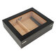 Humidor na doutníky Angelo Set 15D černý, 26x22x6,5cm  (920074)